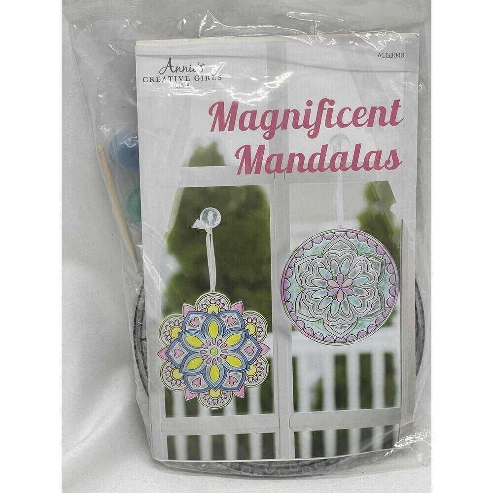 Annie’s Creative Girls Club - Magnificent Mandalas Kit - ACG3040 - New Sealed